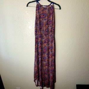 Lucky Brand Boho Floral Sleeveless Dress